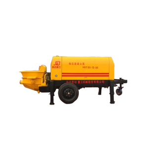 Bomba de hormigón Hbt80 16 110s, bomba de hormigón portátil a diésel para obra de construcción - Product Image 3
