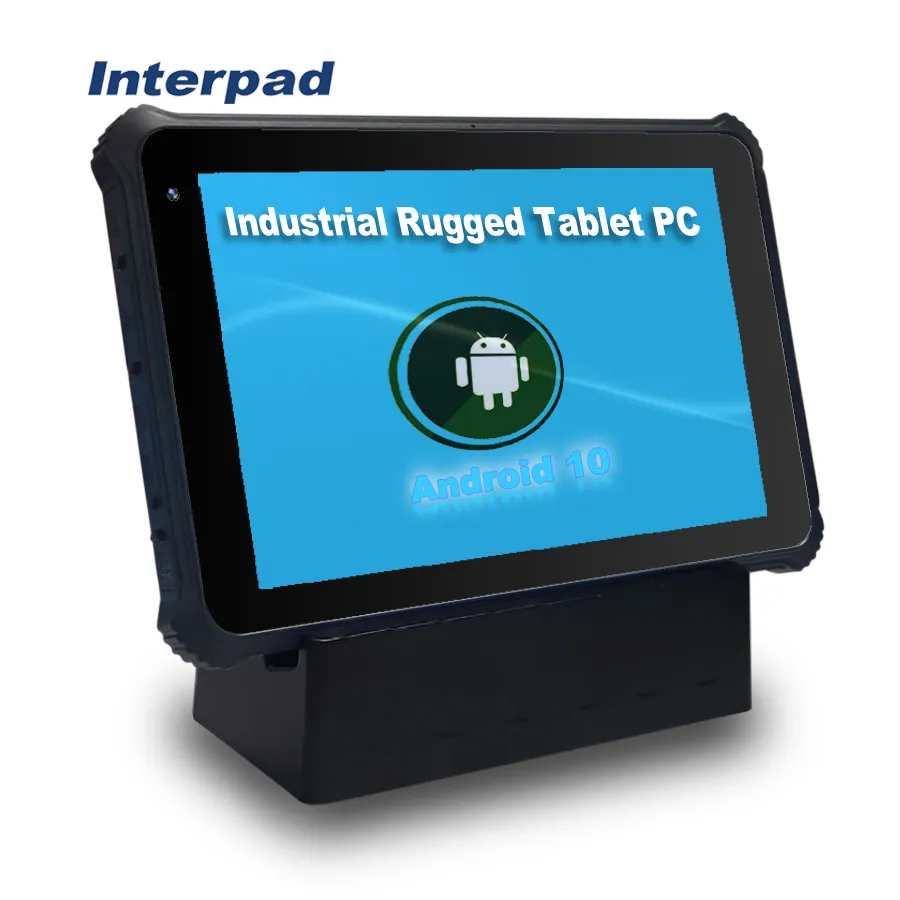 Interpad R5 10.1 inch DC 5V/3A ROM 32GB 64GB 128GB IP67 protective android 10 vehicle tablet rugged