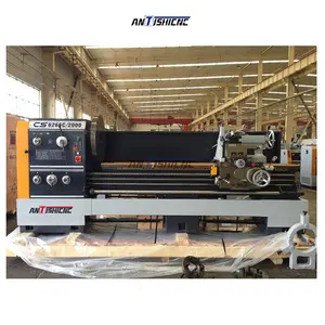 ANTISHICNC CS6266B Manual Bubut Mesin Peralatan Alat 1000Mm 1500Mm 2000Mm 3000Mm Universal Mesin Bubut Horisontal Cina