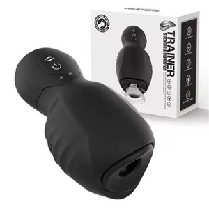 Masturbateur masculin vibrant pour stimulation du gland, pompe à pénis pour agrandissement, exercice pénien, suceur, jouets sexuels - Product Image 1