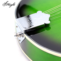 Chine usine rafale couleur mandoline moins cher à vendre effet OEM personnalisé Musical mandoline verte instrument de musique