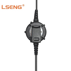 Casque de communication LSENG avec tube vibrant rétractable pour talkie-walkie, avec fonction PTT, fréquence VHF/UHF, <span class=keywords><strong>radio</strong></span> bidirectionnelle - Product Image 4