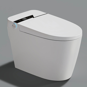 Dayao Intelligent <b>Wireless</b> Remote <b>Control</b> Smart Toilet Modern Style Sanitary Ware S-Trap Elongated Bowl <b>Heated</b> Seat 8835 - Product Image 1