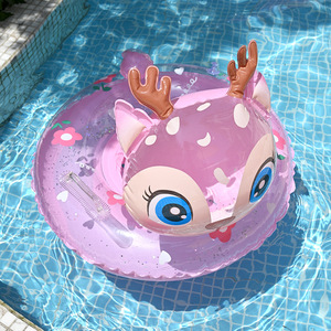 Flotador Inflable con Diseño de Cabeza de Ciervo para Niños, Anti-Vuelco, para Uso en Piscinas - Product Image 3