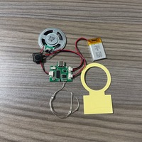 Module sonore MP3 USB rechargeable 8 Mo, enregistrable, avec bouton-poussoir, pour boîte cadeau DIY, module vocal musical, cadeau promotionnel