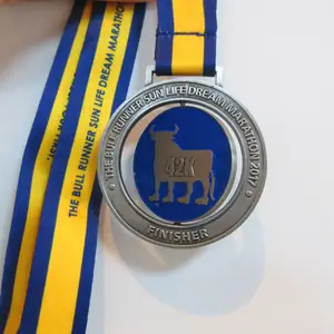 Personalized Medals Sports Metal Custom Design Gold Award Medals Souvenir Metal Marathon Soft Hard Enamel Medal With Velvet Box