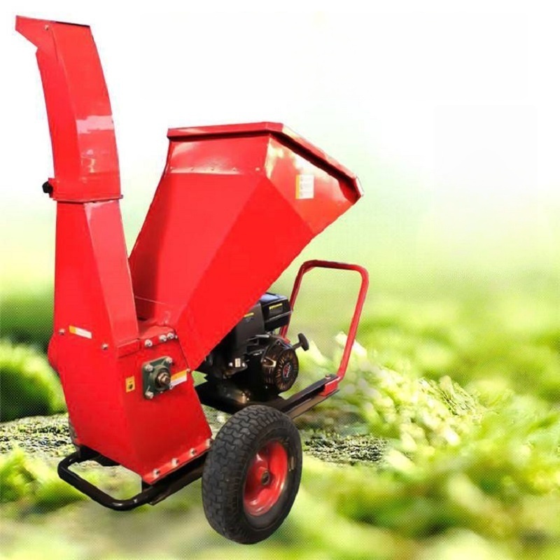Wood Chipper Machine With 15HP Diesel