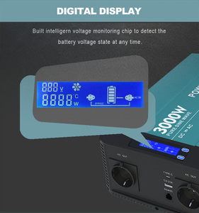 ระบบไฟฟ้าออฟกริด 12V 220V คลื่นไซน์บริสุทธิ์ สำหรับ HK2500P Solar HK2500P - Product Image 4