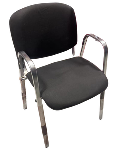 Silla <span class=keywords><strong>de</strong></span> <span class=keywords><strong>Oficina</strong></span> Ejecutiva Moderna con Estructura <span class=keywords><strong>de</strong></span> Hierro, Diseño Ergonómico, Certificación CE, Capacidad <span class=keywords><strong>de</strong></span> 600 lb, <span class=keywords><strong>para</strong></span> Escuelas, Oficinas y Espacios Públicos - Product Image 2