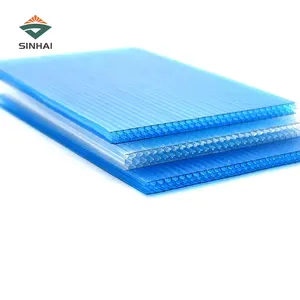 Experienced Manufacturer Multiwall Polycarbonate Sheet Hollow PC Polycarbonate Honeycomb Sheet