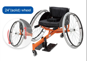 AMAIN <span class=keywords><strong>Fauteuil</strong></span> <span class=keywords><strong>roulant</strong></span> de <span class=keywords><strong>tennis</strong></span> en aluminium manuel AM784L-36 pour le sport <span class=keywords><strong>Fauteuil</strong></span> <span class=keywords><strong>roulant</strong></span> de <span class=keywords><strong>tennis</strong></span> léger à vendre - Product Image 6