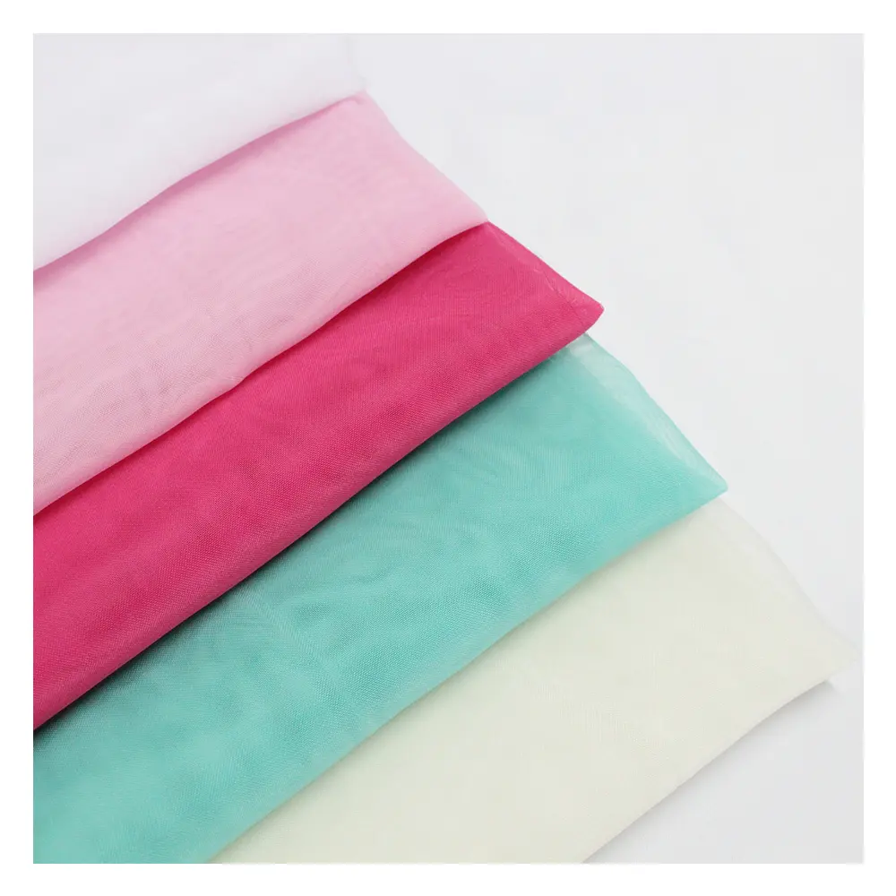 Werkslager Fenster-Schirr 100 % Polyester einfarbiges Leinen Stoff solide Scheiß-Schirr-Vorhang für Wohnzimmer