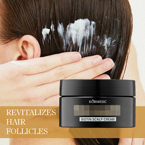 KORMESIC Crème de massage capillaire antichute et antipelliculaire à la biotine 100g, produits de croissance capillaire, réparation bio des cheveux abîmés, soin contre la chute des cheveux - Product Image 1