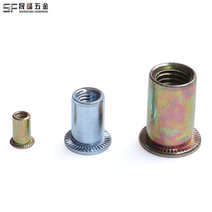 <span class=keywords><strong>Tuercas</strong></span> remachables <span class=keywords><strong>de</strong></span> cabeza plana <span class=keywords><strong>y</strong></span> cuerpo liso con extremo abierto, <span class=keywords><strong>de</strong></span> acero al carbono cincado, métricas/unidas M3M4M5M6M8M10M12 1/4'' 5/16'' 3/8'' 1/2'' - Product Image 6