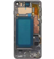 Écran LCD de téléphone portable de haute qualité pour Samsung S10 + S10 Plus, remplacement d'écran avec cadre