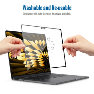 Film de protection d'écran magnétique anti-éblouissement pour ordinateur portable <span class=keywords><strong>Apple</strong></span> Macbook Air 15 13.3 pouces Pro 14 16 M4 M3 M2 M1 2025 - <span class=keywords><strong>2022</strong></span> - Product Image 4