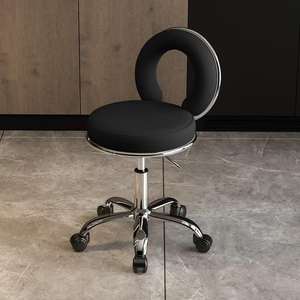 Tabouret de levage professionnel en métal K pour salon de beauté, salon de coiffure et barbier, conception rotative spécialisée - Product Image 3