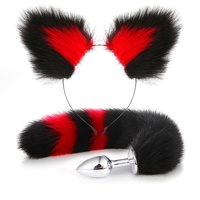 SM Adult Sex Toys Fox Tail Butt Plug pour Couple Cosplay Role-Play Sex Game
