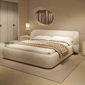 Letto Imbottito in Pelle Completamente Personalizzabile |   <span class=keywords><strong>Testiera</strong></span> Trapuntata Moderna <span class=keywords><strong>e</strong></span> Minimalista, Design Confortevole ed Ecologico - Product Image 3