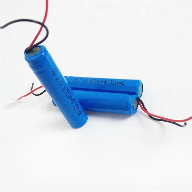 Icr Rechargeable  Lithium Battery 10440 3.7v Li-ion 300mAh 320mAh  350mah Battery