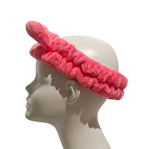 Bandeau de spa en peluche licorne rose mignon, doux, élastique, écologique, réutilisable, <span class=keywords><strong>pour</strong></span> femmes et filles, soins de la peau, maquillage, douche, cheveux - Product Image 6