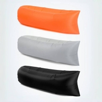 Lit et canapé gonflables portables pour le camping en plein air, 3 saisons, pliables, étanches, en nylon, design coloré pour un sommeil relaxant