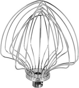 Batteur <span class=keywords><strong>Fouet</strong></span> KN211WW <span class=keywords><strong>à</strong></span> 11 <span class=keywords><strong>fils</strong></span> pour Batteur sur Socle <span class=keywords><strong>KitchenAid</strong></span> avec Bol de 7 Quarts, pour Fouetter les Œufs et la Crème, Compatible Lave-Vaisselle - Product Image 2
