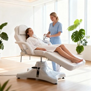 Fauteuil de soin hydraulique moderne et esthétique de haute qualité, lit de beauté pour le visage, le corps, les tatouages, les hôtels et les spas - Product Image 4