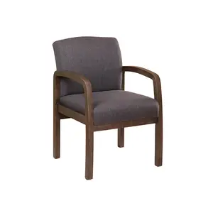 Hochwertige moderne Möbel Eleganter Stoff Gepolsterte Sessel Esszimmers tuhl
