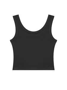 Summer Korean Design Chic Temperament <span class=keywords><strong>Top</strong></span> Self Cultivation Black Sexy Short Vest Suspender Bottom Women's <span class=keywords><strong>Crop</strong></span> Tops - Product Image 6