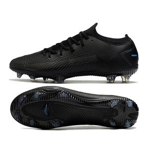 Chaussures de football <span class=keywords><strong>Phantom</strong></span> <span class=keywords><strong>GT</strong></span> FG noires en vente flash, livraison directe, chaussures de football professionnelles de marque, chaussures de football en stock, Zapatos De Futbol - Product Image 1