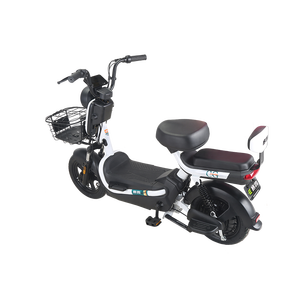 Nouveau modèle 2026, le plus vendu et très populaire : Trottinette électrique Saige économique avec cadre robuste, freins à tambour avant et arrière, et <span class=keywords><strong>grand</strong></span> panier - Product Image 2