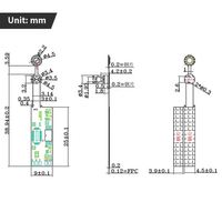 1mp Hd Low Power Usb Medische Endoscopie Camera Module Met Led Voor Nasoscopen Laryngoscopen