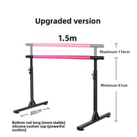 BNcompany WDG Support Horizontal Portable Autonome Barre De Ballet Réglable Pôle Barre De Danse En Gros pour La Danse De Ballet