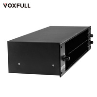 Ecualizador Gráfico de Metal de Alto Rendimiento y Alta Calidad Voxfull EQ888 con Sistema de Crossover de 31 Bandas para DJ Profesional