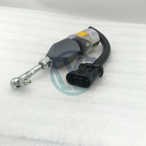 6681513 6667993 6662993 6577503 6681512 6690563 Électrovanne d'extinction de haute qualité 12V pour pièces d'excavatrice à moteur S150 S160K - Product Image 2