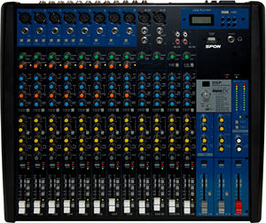 16-Channel <strong>Digital</strong> Mixing Console | Professional DSP <strong>Mixer</strong> USB Playback/Recording Feedback Suppressor | Live Sound Studio Audio - Product Image 3