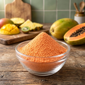 High Quality Freeze Dried Papaya Powder Sweet Fruit Ingredient Vegan Food Grade Bulk Supply 50kg Pack - Product Image 1