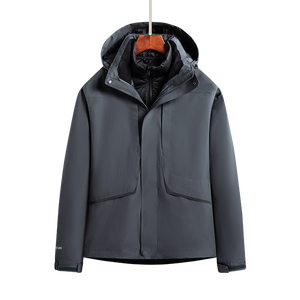 เสื้อโค้ทกีฬาสำหรับผู้ชายเสื้อแจ็กเก็ตกันน้ำกันลมใส่สบายเป็นที่นิยมออกแบบโลโก้ได้ตามต้องการ - Product Image 3