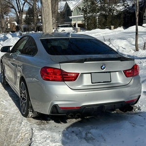 DGRCCS Série 4 F32 Coupé 2 portes Style M4 Aileron arrière en fibre de carbone nid d'abeille peinture UV polie 2013-2019 - Product Image 6