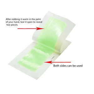 Kit d'épilation à la <span class=keywords><strong>cire</strong></span> naturelle 4,5*9 cm pour femmes - Sourcils, jambes, zone du bikini - Peau sensible, douceur longue durée - Product Image 2