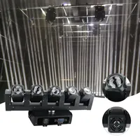 Igracelite lampu sorot LED bergerak, lentera pesta disko LED 4in1 5x40w RGBW