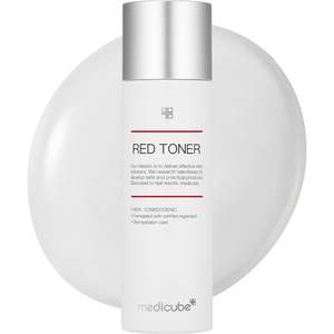 Tónico Facial Rojo Medicube 2.0, Fórmula Calmante Líquida para Piel Propensa al Acné con Ácido Salicílico - Product Image 1