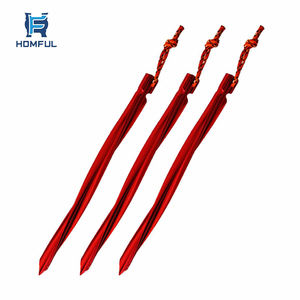 HOMFUL 7000 Série En Aluminium <span class=keywords><strong>Camping</strong></span> Tente Piquets Personnalisé Piquets <span class=keywords><strong>De</strong></span> Tente En Aluminium - Product Image 1