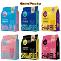 Pâte à sucre solide, résistante à l'humidité, pâte à gomme sèche pour la décoration de gâteaux et de beignets, ingrédients de pâtisserie