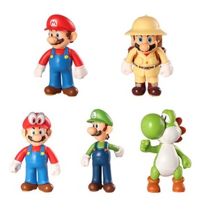 Jouets d'anime japonais, figurine de poupée d'anime, 5 pièces, ensemble de figurines d'<span class=keywords><strong>action</strong></span> en PVC Super Mari0 <span class=keywords><strong>Bros</strong></span> pour la promotion - Product Image 6