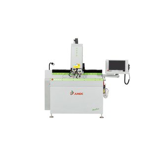 JUNDE High-Power Heavy-Duty CNC Window Door Making Machine for PVC/Aluminum Profiles <b>Drilling</b> & Milling Center Easy Operation - Product Image 2