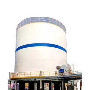 Легкая эксплуатация жидкого CO2 криогенный резервуар 50 м3 нормальный сосуд высокого давления резервуар для хранения жидкого кислорода для продажи