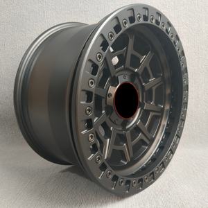 ล้อฟอร์จสั่งทำพิเศษแบบ Beadlock ขนาด <span class=keywords><strong>16</strong></span> 17 18 20 นิ้ว สำหรับรถออฟโรด 4x4 ล้อ SUV ล้อแม็<span class=keywords><strong>ก</strong></span>ซ์รถยนต์นั่งส่วนบุคคล - Product Image 2