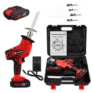 <span class=keywords><strong>Scie</strong></span> <span class=keywords><strong>sabre</strong></span> sans fil L haute puissance au Lithium <span class=keywords><strong>scie</strong></span> alternative électrique bois métal PVC lames de coupe ménage Mini scies électriques - Product Image 1